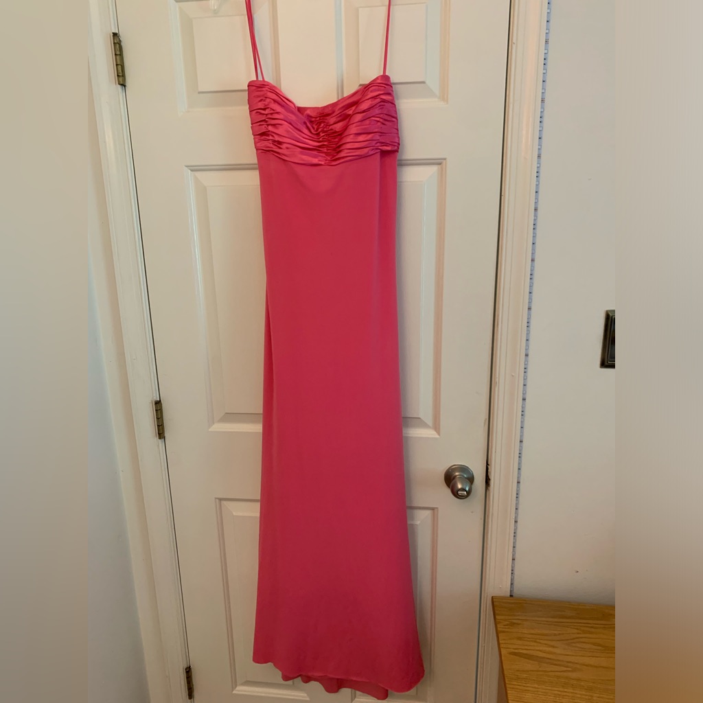 Mary L Couture Dress Carnation Pink Prom